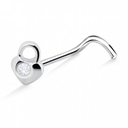 Piercing nez screw 0.5mm 65 - Coeur serrure