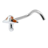 Piercing nez screw 0.5mm 69 - Champignon