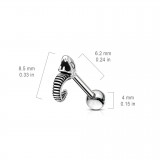 Piercing hélix 49 - Serpent