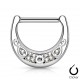 Piercing téton huit strass (01)
