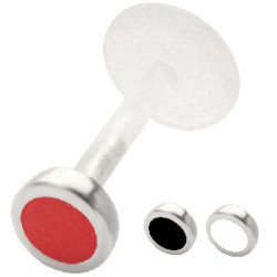 Piercing micro-labret PTFE 30 - Rond