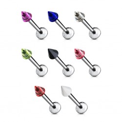 Piercing micro-labret acry 01 - UV unicolore boule