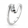 Bague vrillée deux zircones (13)