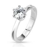 Bague zircone rond transparent serti (12)