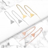 Crochets en acier 02 - Chaînette triangle