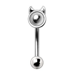 Piercing arcade 66 - Tête de diable perle