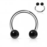 Piercing micro-circulaire 36 - Pierres semi-précieuses