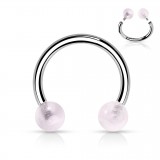 Piercing micro-circulaire 36 - Pierres semi-précieuses