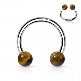 Piercing micro-circulaire 36 - Pierres semi-précieuses