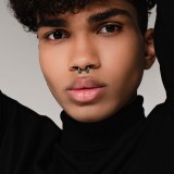 Piercing micro-circulaire 36 - Pierres semi-précieuses