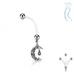 Piercing nombril grossesse 04 - Lune tribale