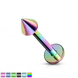 Piercing micro-labret 07 - PVD pointe