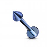 Piercing micro-labret 07 - PVD pointe