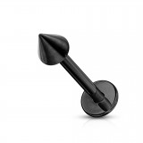 Piercing micro-labret 07 - PVD pointe
