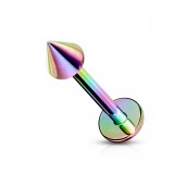 Piercing micro-labret 07 - PVD pointe