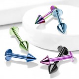 Piercing micro-labret 07 - PVD pointe