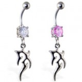 Piercing nombril tribal 05 - Imaginaire