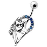 Piercing nombril fée 13 - Cercle multistrass