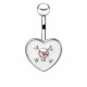 Piercing nombril gothique 14 - Coeur avec crane