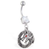 Piercing nombril dragon 1 - Ouroboros