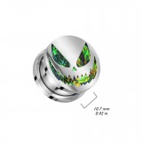 Plug dévissable sourire diabolique (AC171)