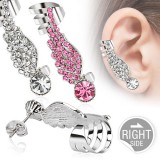 Bijou tour d'oreille 02 - Ailes avec strass