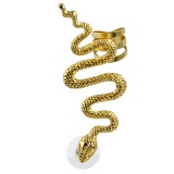 Bijou tour d'oreille 14 - Serpent jaune