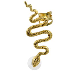 Bijou tour d'oreille 14 - Serpent jaune