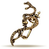 Bijou tour d'oreille 23 - Serpent sur une branche