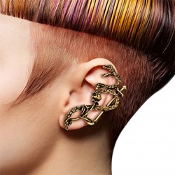 Bijou tour d'oreille 23 - Serpent sur une branche