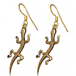 Boucles en bronze 16 - Salamandre