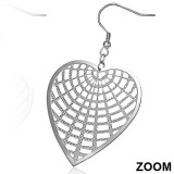 Crochets en acier 23 - Toile coeur