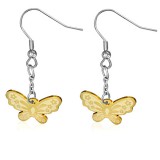 Crochets en acier 30 - Gold ip papillon