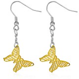 Crochets en acier 36 - Gold ip papillon