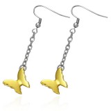 Crochets en acier 62 - Gold ip papillon