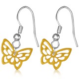 Crochets en acier 77 - Gold ip papillon