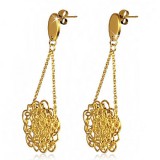 Clous pendants 08 - Gold iP chainettes