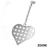 Clous pendants 12 - Multiples coeurs