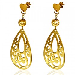 Clous pendants 13 - GOLD iP ovale deluxe