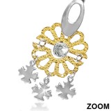 Clous pendants 53 - Flocons