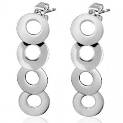 Clous pendants 50 - Quatre cercles