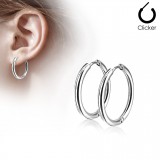 Boucles créoles 77 - Acier B