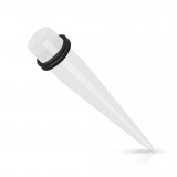Ecarteur acrylique pointe unicolore transparent (ACRY12)