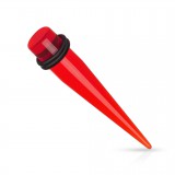 Ecarteur acrylique pointe unicolore rouge (ACRY12)