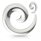 Spirale acrylique unicolore transparente (ACRY44)