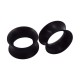 Tunnel silicone flexible courbe noir (ACRY11)