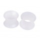 Tunnel silicone flexible courbe blanc (ACRY11)
