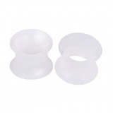 Tunnel silicone flexible courbe blanc (ACRY11)