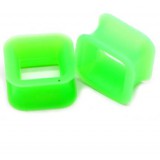 Tunnel carré silicone vert-pomme (ACRY21)