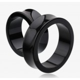 Tunnel courbe acrylique unicolore noir (ACRY09)